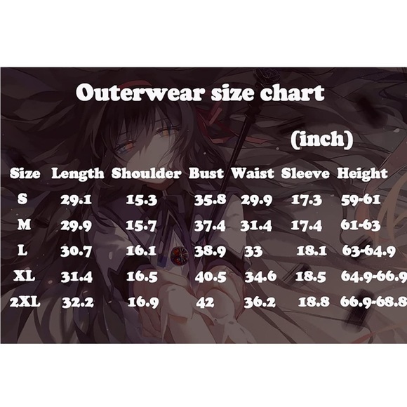 PUELLA MAGI MADOKA MAGICA ANIME COSPLAY, Uniform Costume, Sz L, Full Set Lijian - Picture 6 of 7